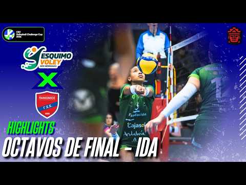 🇵🇪 MAGUILAURA FRÍAS APORTÓ 11 PUNTOS DE ATAQUE 💪| CV ESQUIMO 0-3 GS PANIONIOS | CEV CHALLENGE CUP🏆🇪🇺