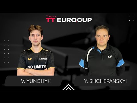 16:30 Valentyn Yunchyk - Yurii Shchepanskyi 24.11.2024 TT Euro.Cup Ukraine Elite. TABLE 3