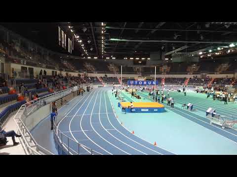 Ogólnopolskie zawody lekkoatletyczne w Toruniu 600 m kobiet 1 seria 13.01.2019