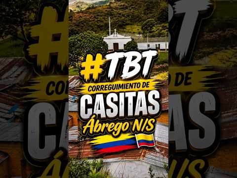Como es el Correguimiento de Casitas Ábrego🇨🇴 #abrego #turismo #casitas