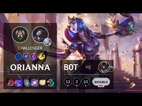 Orianna Bot vs Jhin - EUW Challenger Patch 10.21