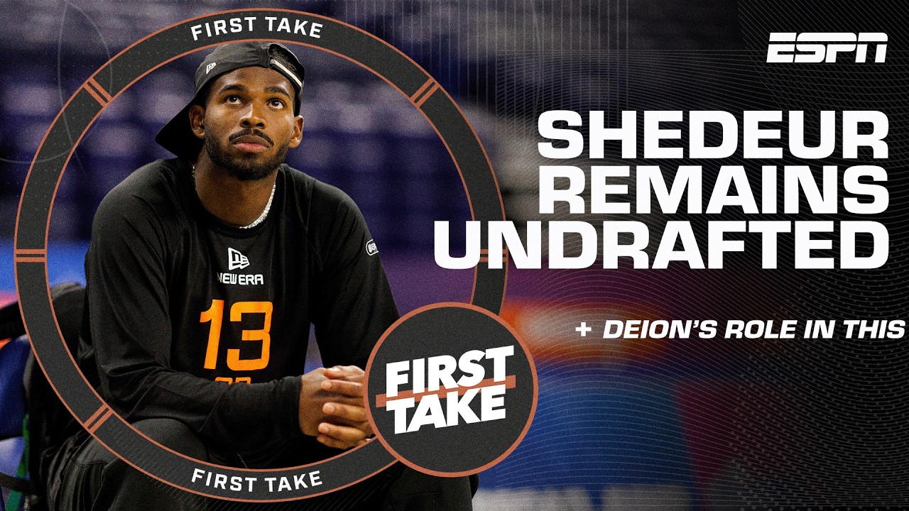 Stephen A. & Dan Orlovsky DEBATE 🍿 Why did Shedeur NOT get drafted in Round 1? 🤔 | First Take