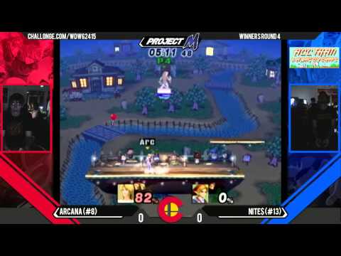 WDW - Arcana (ZSS) Vs. Nite$ (Link) WR4 - Project M 3.6 Beta