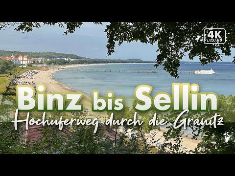 Von Binz nach Sellin durch die Granitz - Rügen Urlaub 2023 (4K Walk)