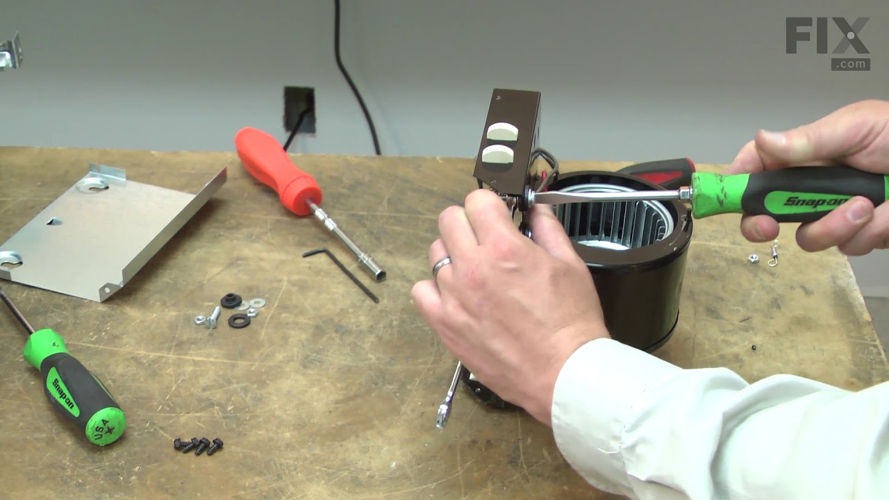 Replacing the Srv Heater Motor/wheel F/695