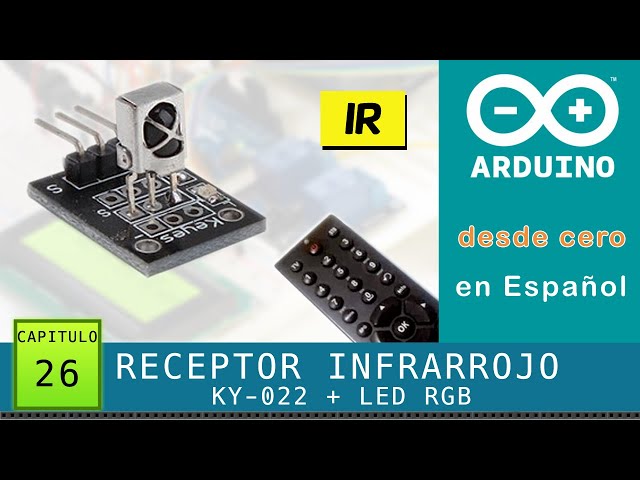 Vídeo relacionado con GETBSTOOP KY-022 IR Sensor Infrarrojo Módulo de receptor TL1838 VS1838B 1838 Módulo de receptor de control remoto IR para DIY Kit