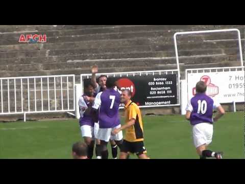 Cray Wanderers 2 AFC Hornchurch 5 (21 Aug 11) - First Tuohy goal