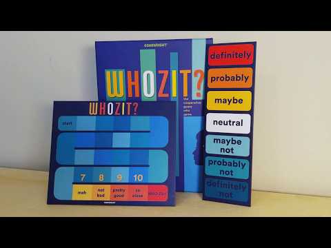 Whozit? Game - Retired.