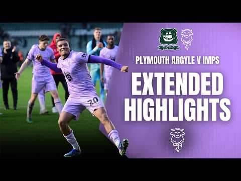 Extended highlights | Plymouth Argyle v Imps