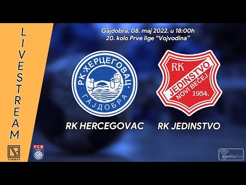 20. kolo PRL "Vojvodina": RK HERCEGOVAC (Gajdobra) - RK JEDINSTVO (Novi Bečej)