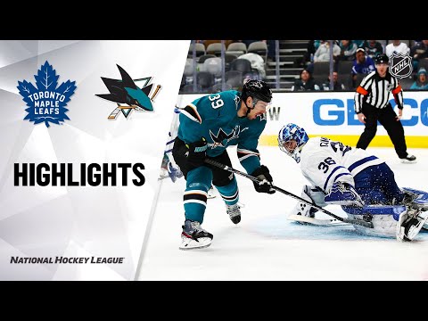 NHL Highlights | Maple Leafs @ Sharks 3/3/20
