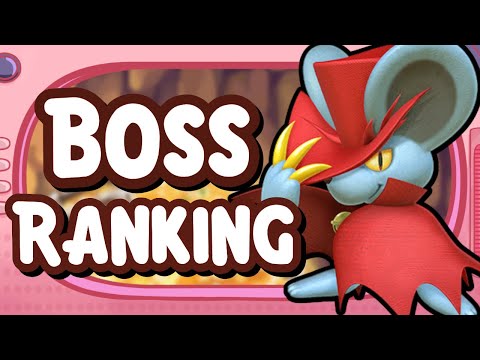 Ranking Kirby: Squeak Squad's Bosses!