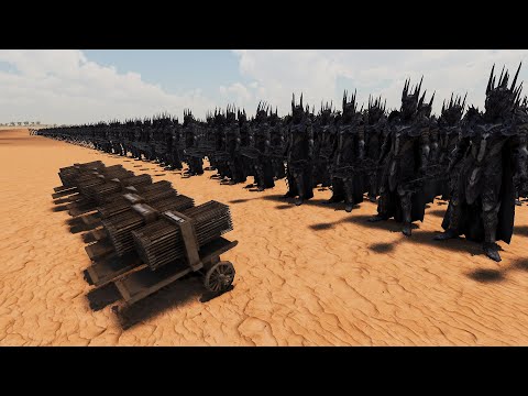 10 HWACHA vs 100,000 SAURON - Ultimate Epic Battle Simulator 2 | UEBS 2