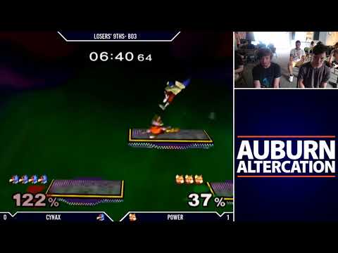 Auburn Altercation #3: Melee LR4—Cynax (Falco) vs. power (Fox)