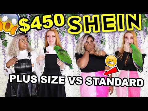 SHEIN HAUL 2019｜450ドル SHEIN PLUS SIZE HAUL & STANDARD SIZE COMPARISON (SHEIN HAUL 2019 |  $450 SHEIN PLUS SIZE HAUL & STANDARD SIZE COMPARISON)