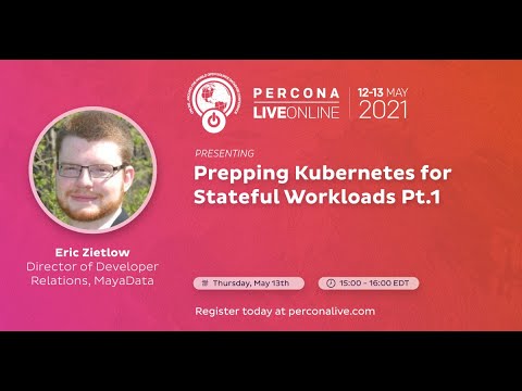 Percona Live ONLINE 2021 Open Source Database Conference May 12 13 2021
