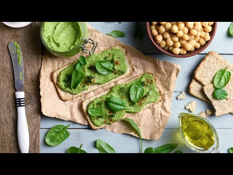 Break out the pita chips! How to make a yummy green goddess hummus with a Vitamix - New Day NW