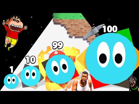 SHINCHAN  NOOB vs PRO vs HACKER in Dig Merge Deeper with FRANKLIN & CHOP | DREAM SQUAD