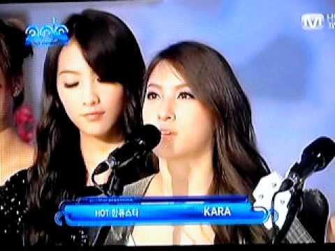 110707 Mnet 20'S  KARA speach