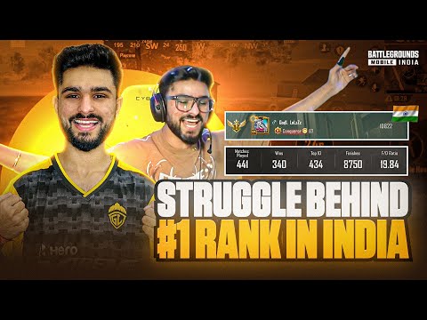 MY JOURNEY FROM PLATINUM TO #1 CONQUEROR IN BGMI - GODL LoLzZz | BGMI HIGHLIGHT