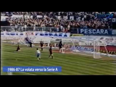 1986 - 87 Il Pescara di Galeone vola in Serie A