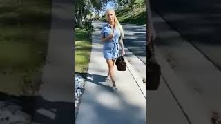 No Bra Big Boobs TikTok Challenge | Bikini girl |Bikini girl beach video #sort #bikini