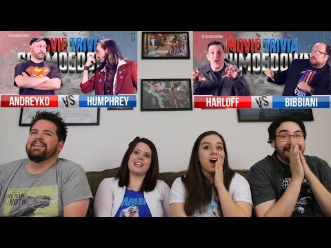 Harloff Vs. Bibbiani / Andreyko Vs. Humphrey REACTION - Movie Trivia Schmoedown