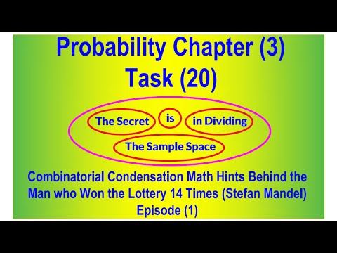 Probability 20, Hints Behind the Man who Won the Lottery 14 Times Stefan Mandel Episode 1