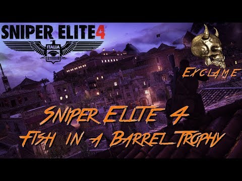 Sniper Elite 4: Deathstorm 2 - Fish in a Barrel Trophy / Achievement Guide