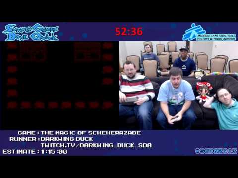 SGDQ 2013 Bonus Stream - Game 29 - The Magic of Scheherazade