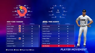 MLB The Show 22: How to Assign a Created Player to a Team! Add Custom Player to Roster!