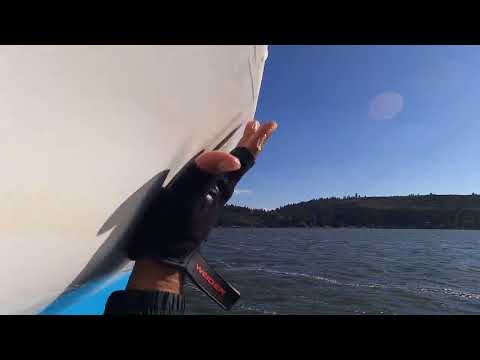 7/1/2022 Friday night CATS at KYC Roberto's Capsize first solo sail on a Hobie Wave 13 Catamaran