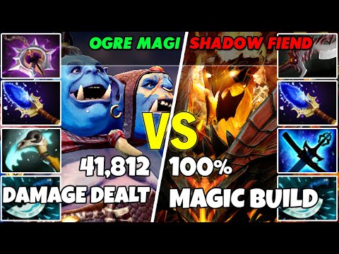 OGRE MAGI (Off) vs SHADOW FIEND (Mid) - Epic Battle Of Immortal Rank Dota 2 Players - Z Dota 2