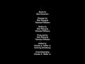 Roll Credits Of The 1983 Film Called The Alien Intruder
