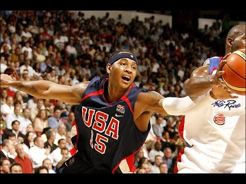 Puerto Rico @ USA 2006 FIBA World Basketball Championship Exhibition Game FULL GAME English