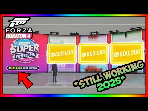 *WORKING* Forza Horizon 4 *UNLIMITED SUPER WHEELSPINS GLITCH!* FAST EXPLOIT!* *STILL WORKING 2025!*