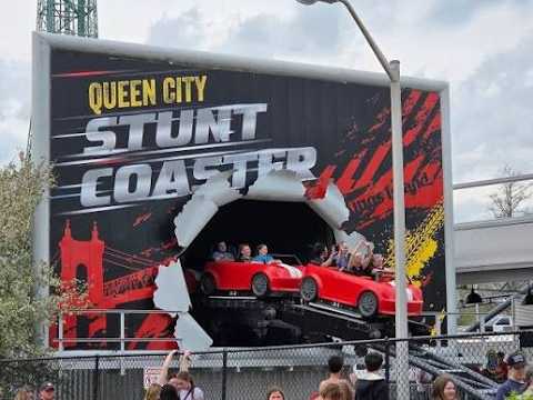 Video review of Queen City Stunt Coaster by Coasters And Places