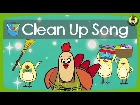 Clean Up Song | Tidy Up Song | The Singing Walrus Video