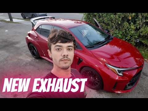 Making My GR Corolla LOUD With an AWE Touring Catback Exhaust System