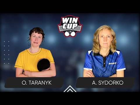 18:45 Olena Taranyk - Anzhela Sydorko West 4 WIN CUP 03.06.2024 | TABLE TENNIS WINCUP