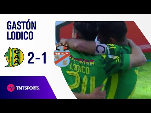 ¡ERROR Y APROVECHÓ LODICO! ⚽ | Aldosivi vs Arsenal (2-1) | Fecha 18 - Torneo de la Liga 2021