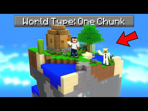 ULTIMATE CHALLENGE: Surviving ONE CHUNK in Minecraft!!