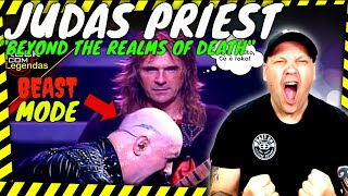 JUDAS PRIEST &quot; Beyond The Realms Of Death &quot; Rob Is In BEAST MODE!  ( LIVE ) [ Reaction ]