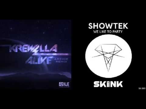 Showtek vs Krewella - We Like To Party vs Alive