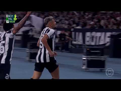 Gol de Tiquinho Soares - Botafogo 1 x 0 Palmeiras | Brasileirão 2024 | Globo HD