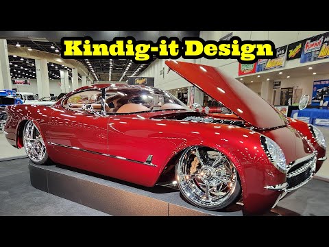 Kindig-it Design 2024 Detroit Autorama Ridler Winner 🏆 1953 Chevy Corvette Coupe Handbuilt Sports