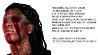 Young Thug - Memo (Lyrics on screen)
