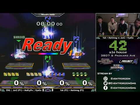 Construct 103 - EHG | Jon$ + MuKLyFe | Hyello vs Yuk + Mattmog - Melee Doubles WS
