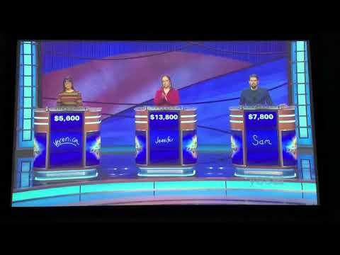 Double Jeopardy 2021 Tournament Of Champions, (Finals #2) Day 10 - 3rd Daily Double (5/28/21)