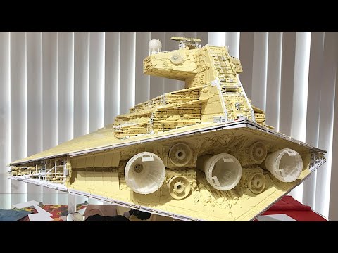 Building my 42 inch Randy Cooper Star Destroyer model.  It’s a 360 video of the model.